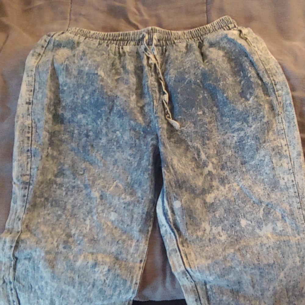 Acid wash Joggers